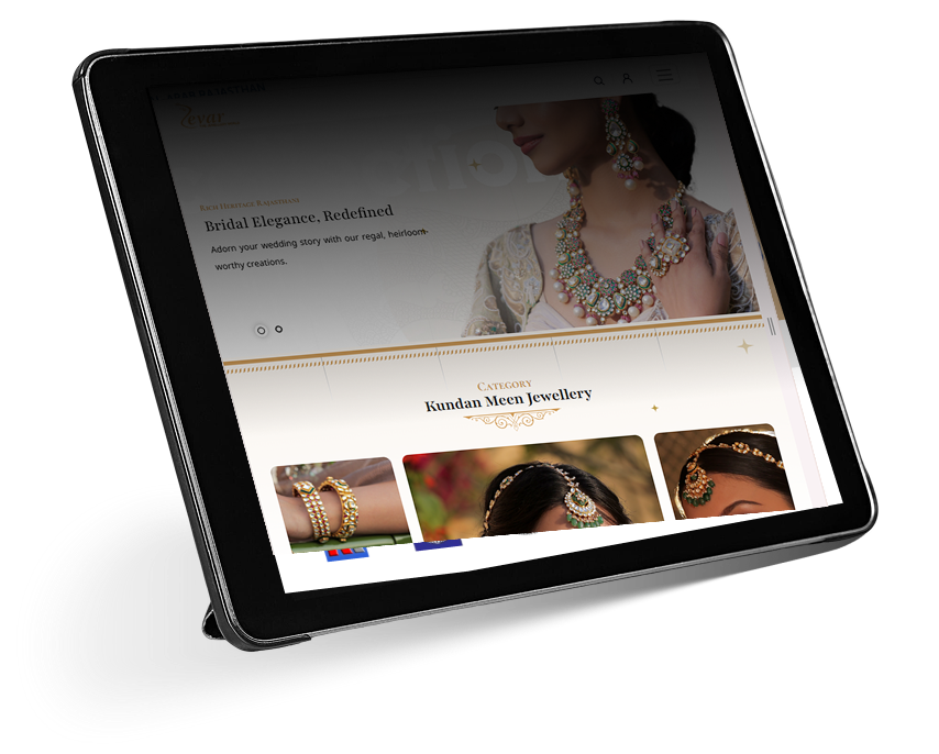 Laptop with website